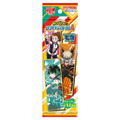 My Hero Academia Metallic Long Sticker + Gum Collection Vol.4 (1 Packung)