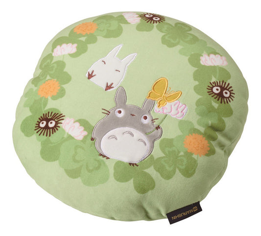Totoro, Clovers and Flowers Mochi Mochi Cushion "My Neighbor Totoro", Marushin Mochi Mochi Cushion Pillow Super Anime Store