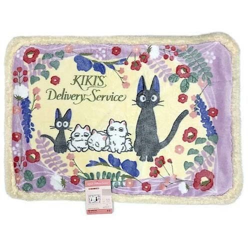 Jiji and the Kittens (Medium Size Sherpa Blanket) "Kiki's Delivery Service", Marushin Super Anime Store