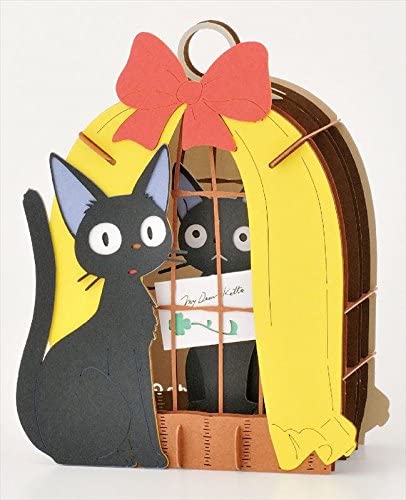 JIJI in Cage "Kiki's Delivery Service", Ensky Paper Theater Super Anime Store