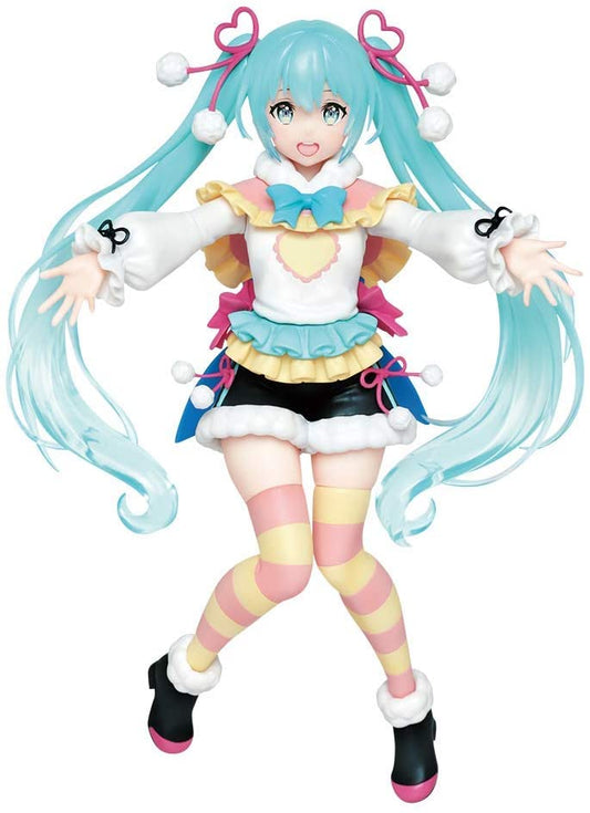 Taito 7" Hatsune Miku Figure Winter Image Version Super Anime Store 