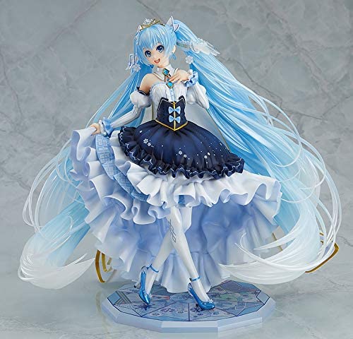 Good Smile Character Vocal Series 01: Hatsune Miku Snow Princess Version 1: 7 Scale PVC Figure