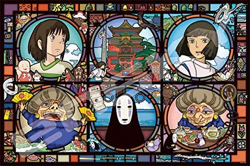 News from a Mysterious Town Spirited Away Artcrystal Puzzle 1000 Pieces