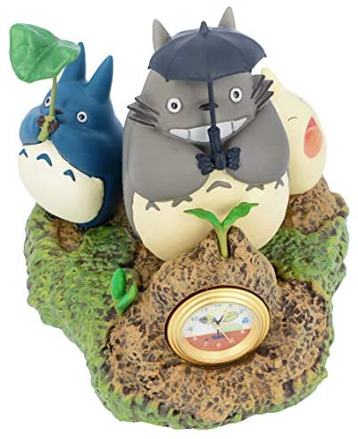 Totoro Dondoko Dance Statue Desk Clock "My Neighbor Totoro", Benelic Super Anime Store