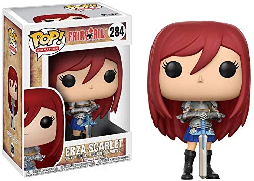 Funko POP 284 Anime: Fairy Tail Erza Scarlet Figure Super Anime Store