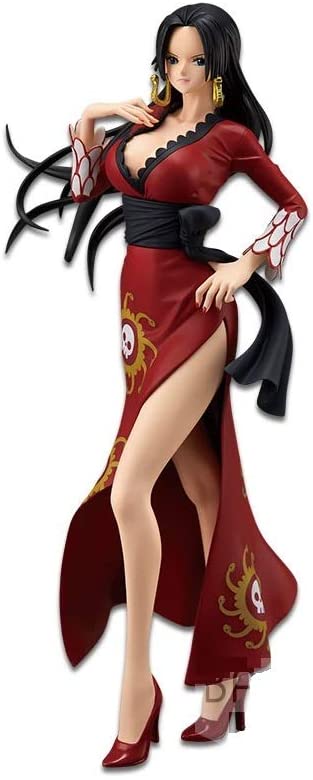 One Piece Glitter & Glamours Boa Hancock Red Outfit Figure Super Anime Store 