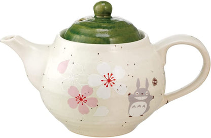 Studio Ghibli My Neighbor Totoro Traditional Japanese Dish Series - Teapot [Sakura/Cherry Blossom]