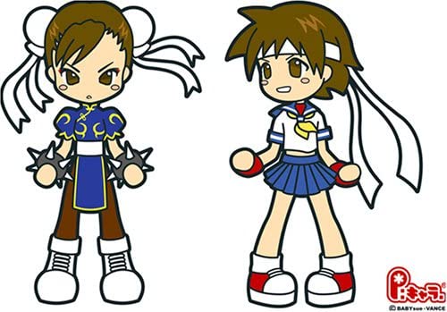 Juego de figuras GSI Creos Street Fighter Chun-Li X Sakura