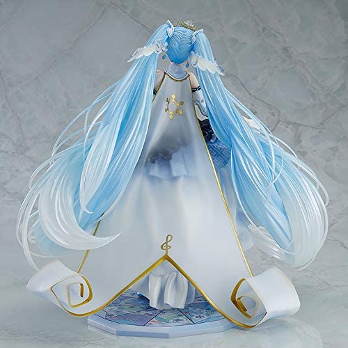 Good Smile Character Vocal Series 01: Hatsune Miku Snow Princess Version 1: 7 Scale PVC Figure