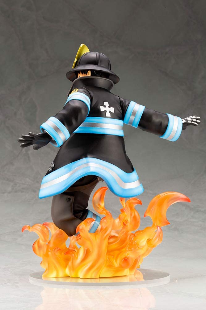 ARTFX J Fire Force Enen no Shouboutai Shinra Kusakabe 1/8 Figura completa Estatua