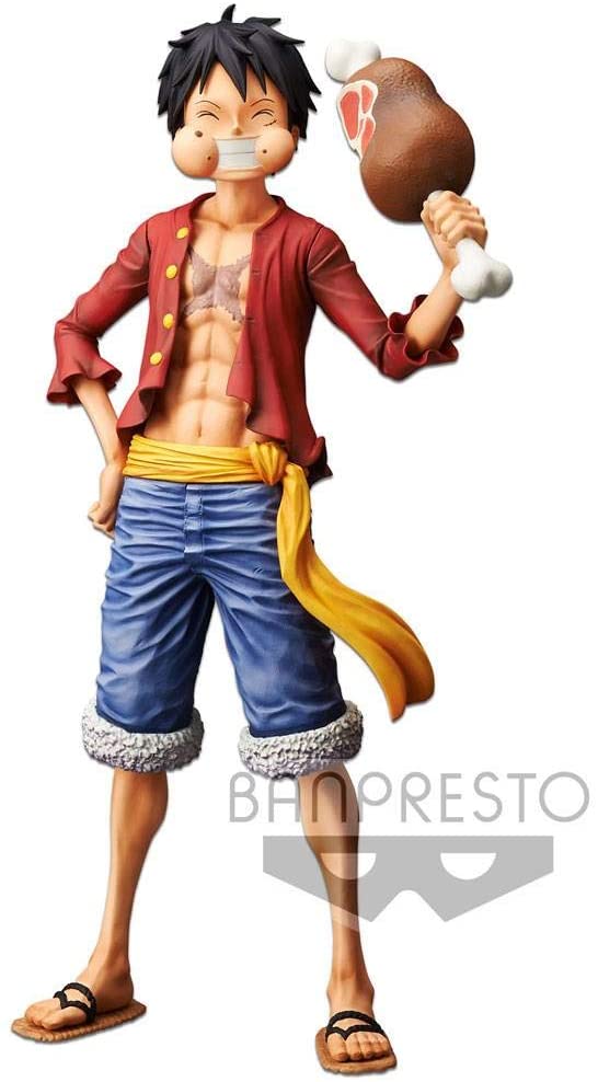 Banpresto One Piece Monkey.D.Luffy Grandista Nero Figure Super Anime Store 