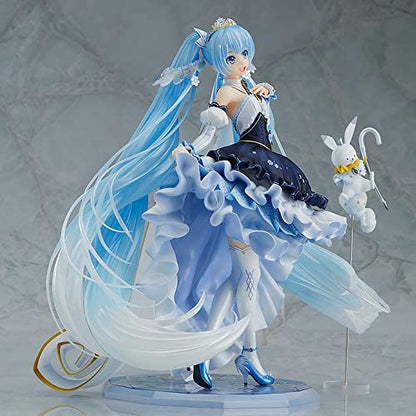 Good Smile Character Vocal Series 01: Hatsune Miku Snow Princess Version 1: 7 Scale PVC Figure