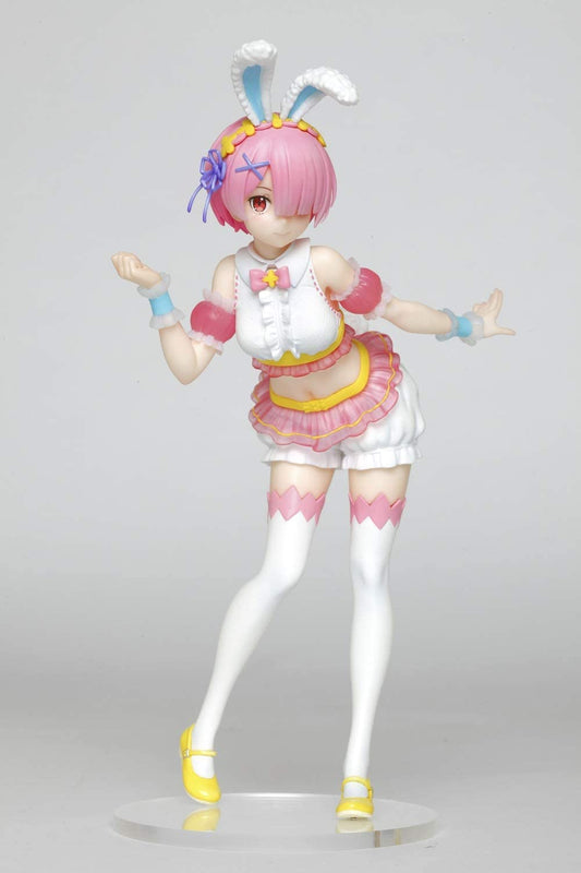 Taito Re:Zero Precious Figure Ram ¡Felices Pascuas! Ver Figura Super Anime Store 