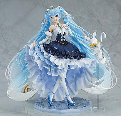 Good Smile Character Vocal Series 01: Hatsune Miku Snow Princess Version 1: 7 Scale PVC Figure