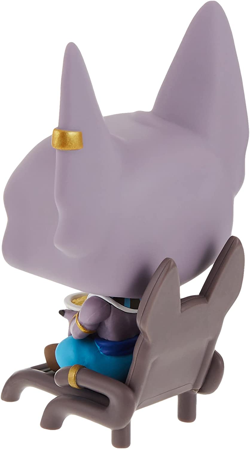Funko POP 1110 Animation: Dragon Ball Super Beerus (Eating Noodles) Figure Hot Topic Exclusive