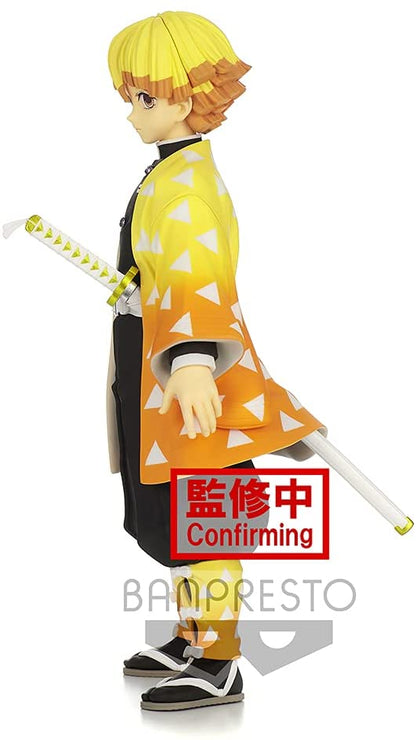 Banpresto Demon Slayer: Kimetsu no Yaiba Grandista -Zenitsu Agatsuma- Figure Super Anime Store 