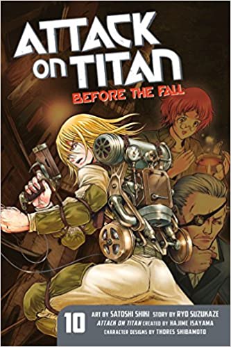 Attack on Titan: Before the Fall 10 Manga Super Anime Store 