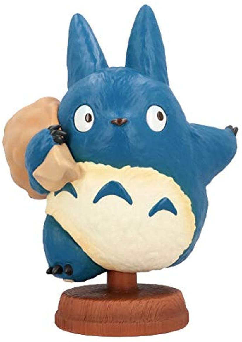 Dich gefunden! Mittelblaue Totoro-Statue. Mein Nachbar Totoro-Statue 