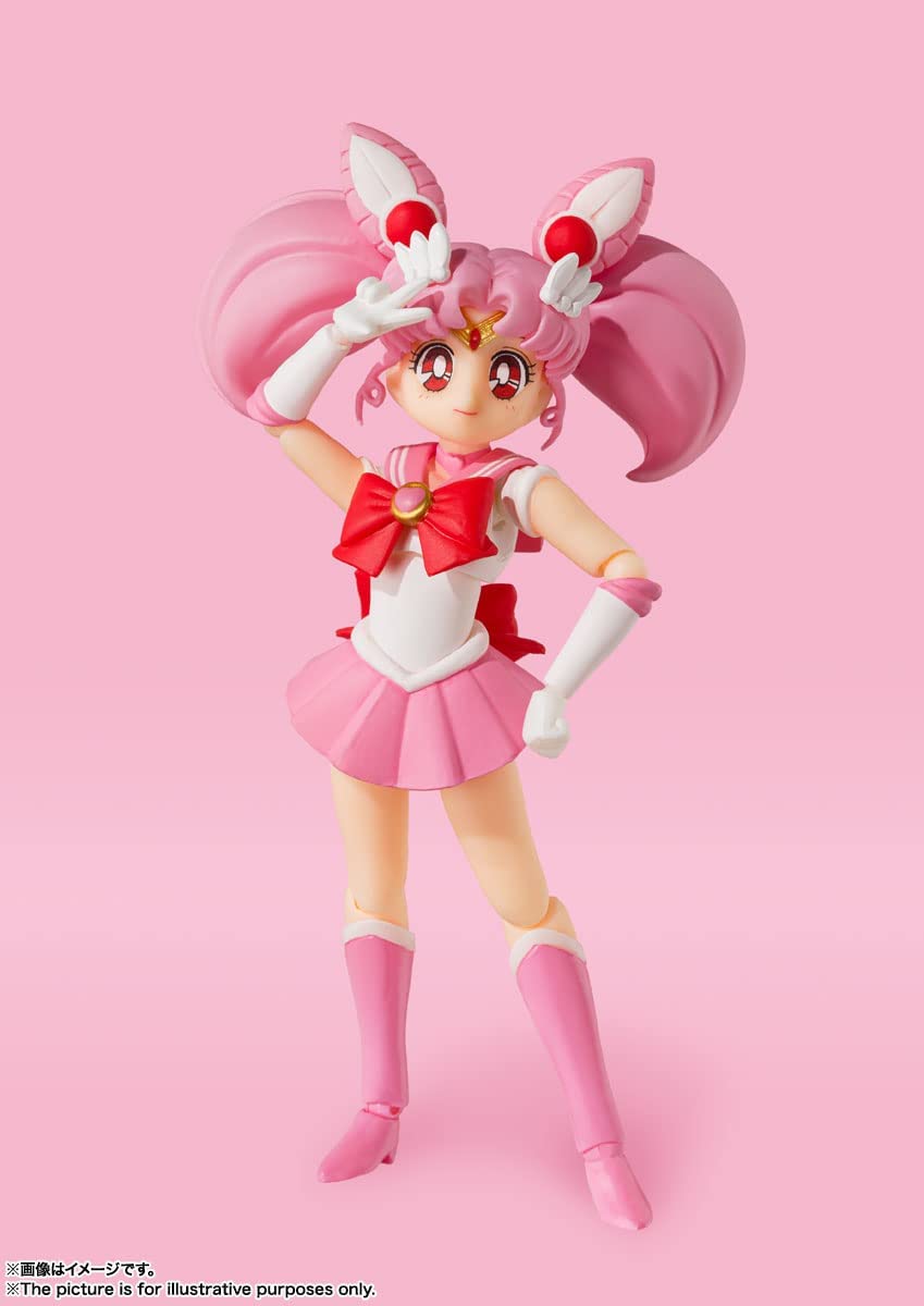 Tamashi Nations - Pretty Guardian Sailor Moon - Sailor Chibi Moon (edición de color de animación), Bandai Spirits SHFiguarts Figura