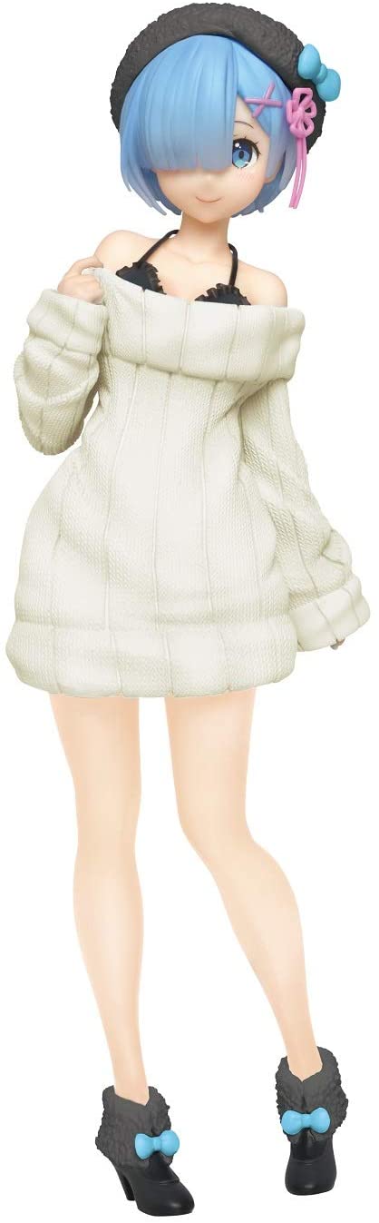 Taito Re:Zero Precious Figure Rem ~Knit Dress ver.～ Renewal～ Figure Super Anime Store