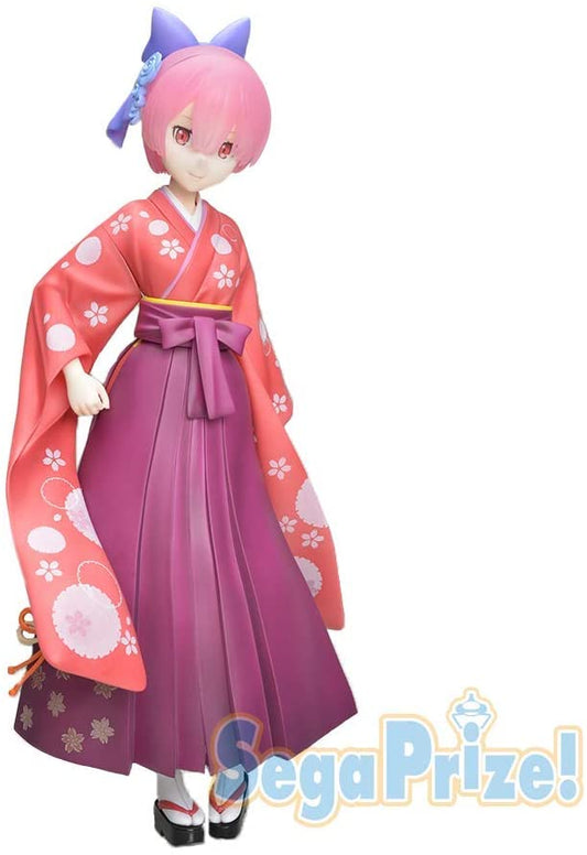 Sega Re:Zero Ram Japanese Style Kimono SPM Figure Super Anime Store 