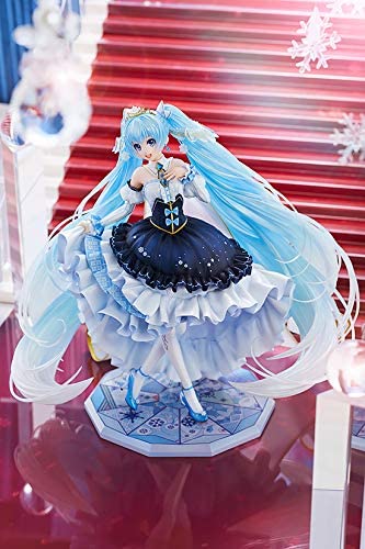 Good Smile Character Vocal Series 01: Hatsune Miku Snow Princess Version 1: 7 Scale PVC Figure