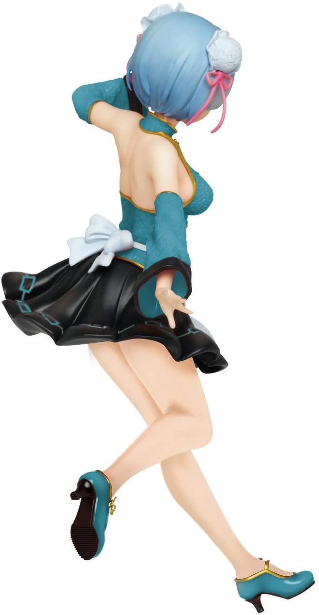 Taito Re:Zero Precious Figure Rem Mandarin Maid ver. Renewal Super Anime Store 