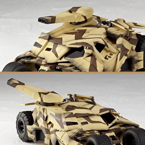Kaiyodo Sci-Fi Revoltech #047: Batmobile Camouflage Tumbler Vehicle Figure Super Anime Store 