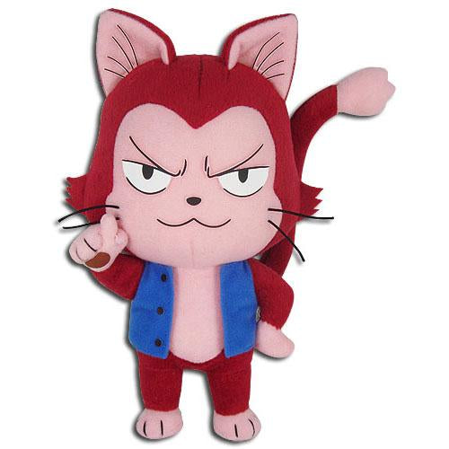 Great Eastern Fairy Tail: Lector Exceed Red Cat Plush Doll, 8" Super Anime Store 