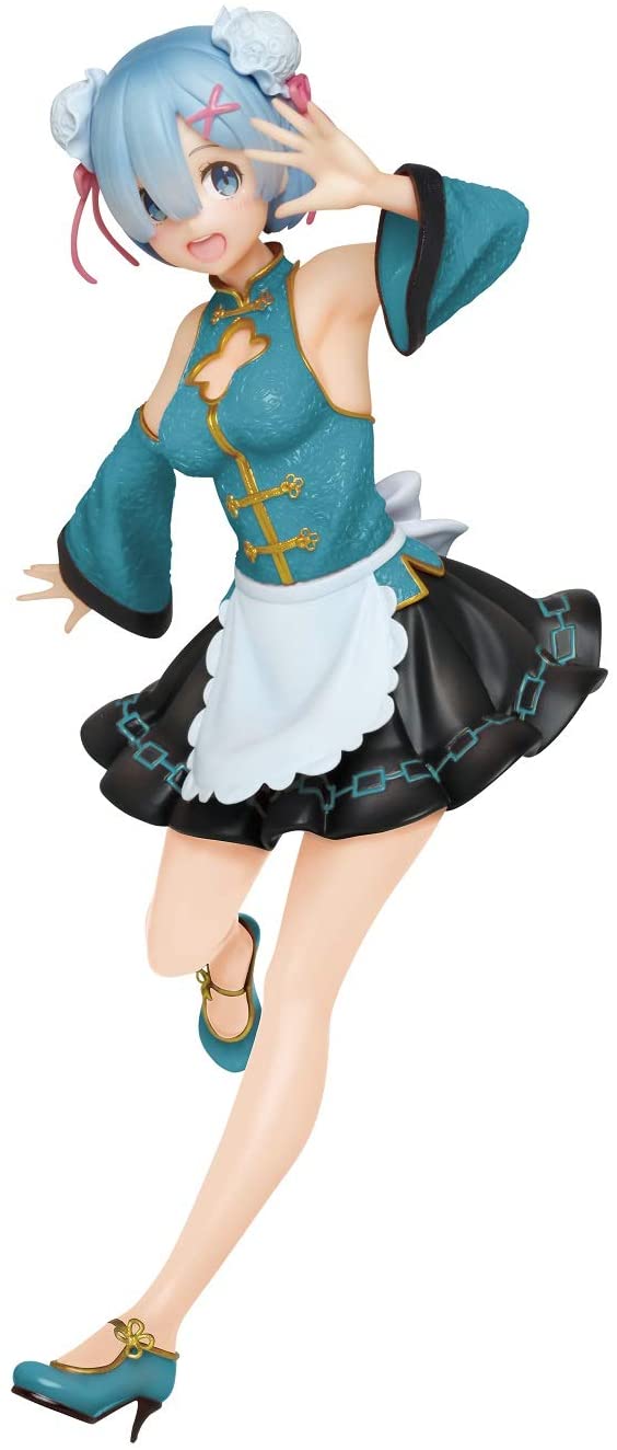 Taito Re:Zero Precious Figure Rem Mandarin Maid ver. Renewal Super Anime Store 