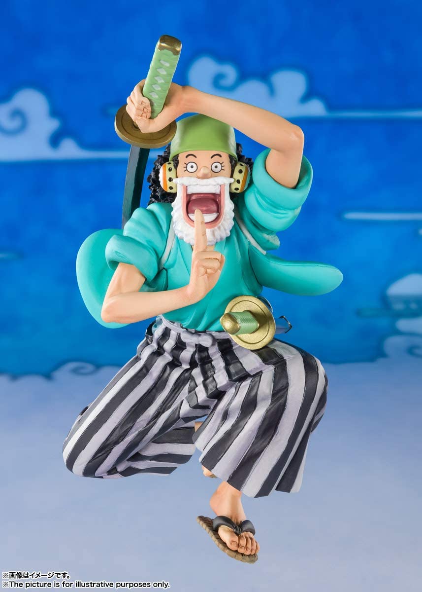 TAMASHII NATIONS - One Piece - Usopp (Usochachi), Bandai Spirits Figuarts Zero Figure Super Anime Store 