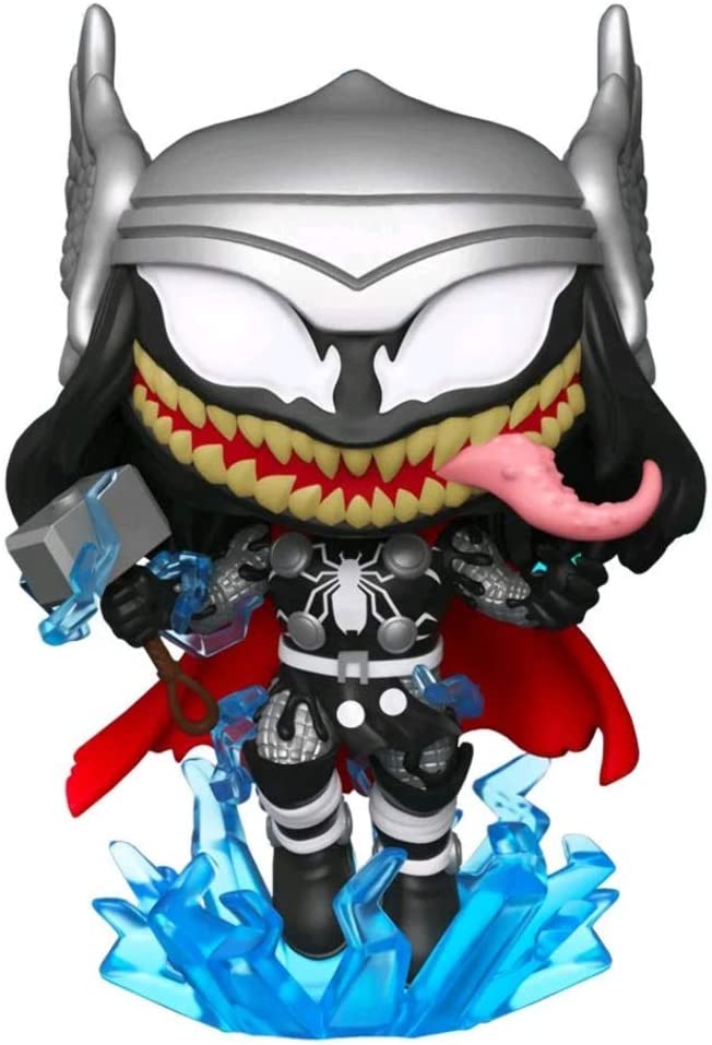 Funko POP 703: Venom - Venomized Thor Exclusive with Chalice Collectibles Figure Super Anime Store