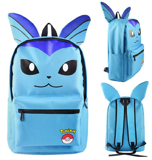 Vaporeon Backpack Bag - Super Anime Store FREE SHIPPING FAST SHIPPING USA