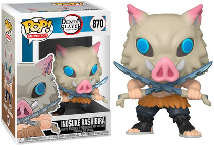 Funko POP 870 Anime: Figura Demon Slayer Inosuke Hashibira