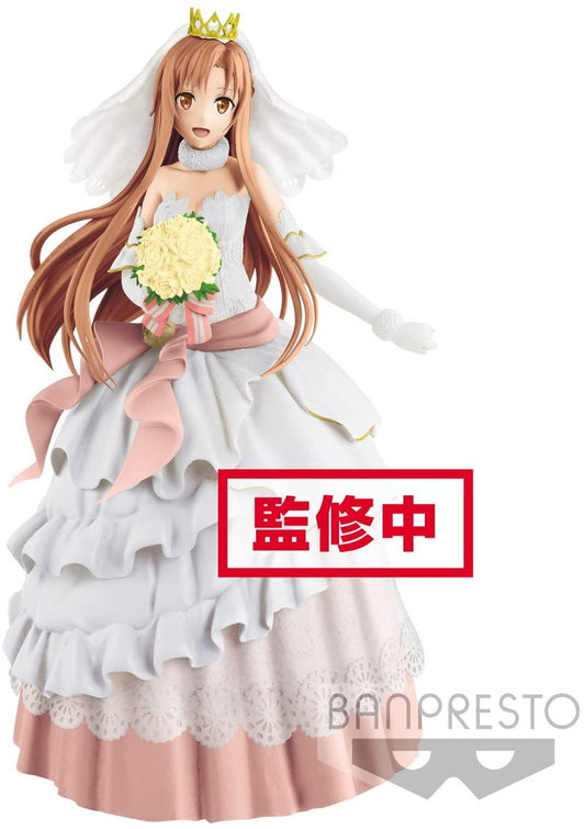 Banpresto Sword Art Online Code Register Exq Figure - Wedding - Asuna～ Figure Super Anime Store