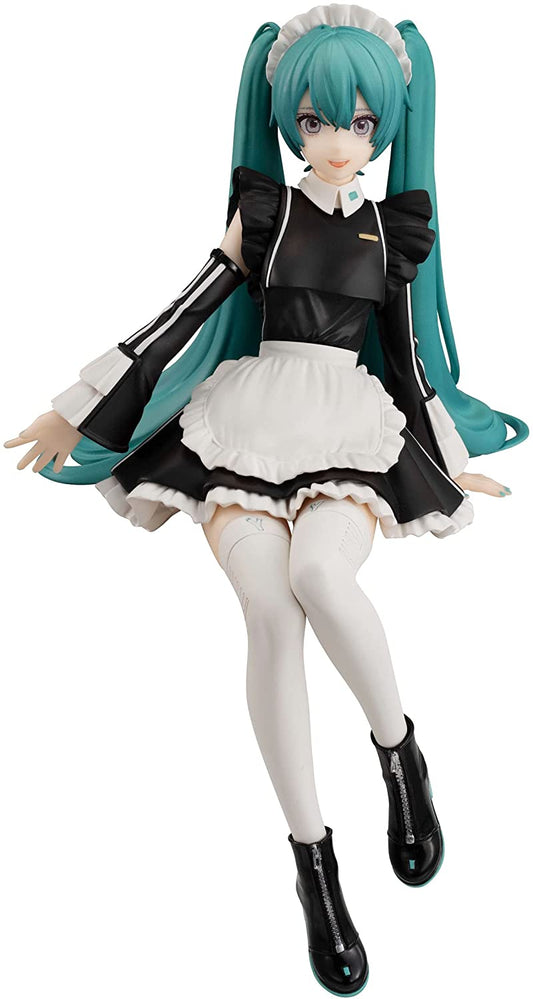 Hatsune Miku Noodle Stopper Sporty Maid Ver. Figure (Size: 6.7")