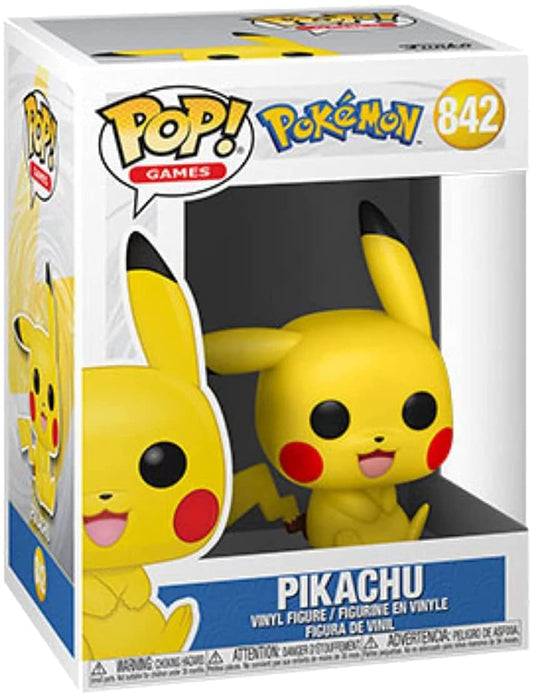 Funko POP 842 Anime: Sitzende Pokémon-Pikachu-Figur