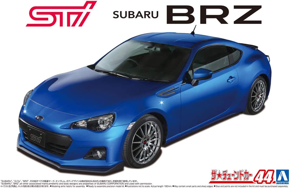 Aoshima Subaru BRZ STI 2012 '12 Modellbausatz im Maßstab 1:24