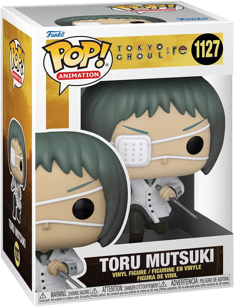 POP Funko 1127 Animación Tokyo Ghoul: re - Figura Tooru Mutsuki