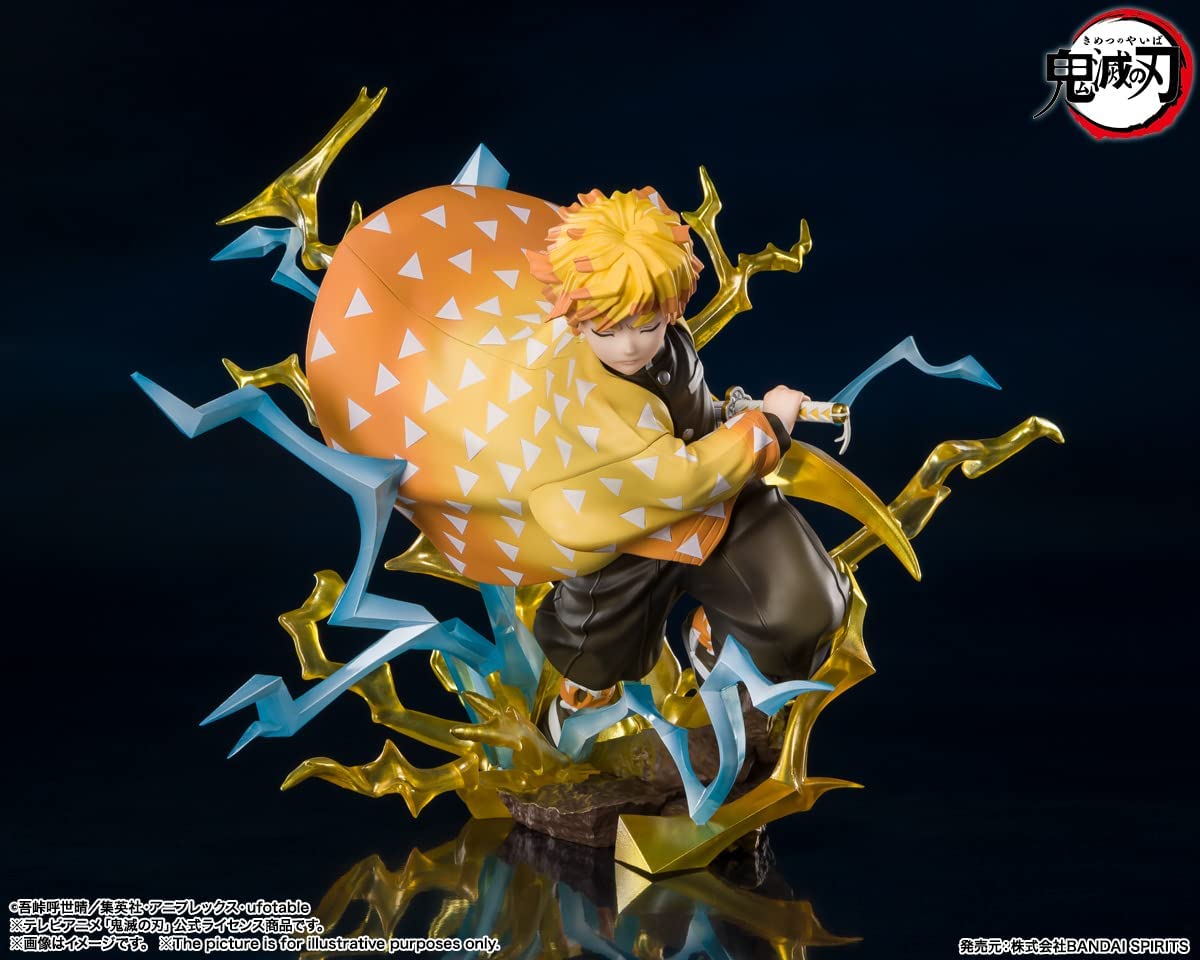 Tamashi Nations - Demon Slayer: Kimetsu no Yaiba - Zenitsu Agatsuma Thunderclap and Flash, Bandai Spirits FiguartsZERO Figure