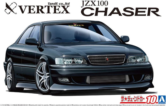 Escala 1/24 VERTEX JZX100 Chaser TourerV `98 (Toyota) (modelo de coche) Kit de modelo