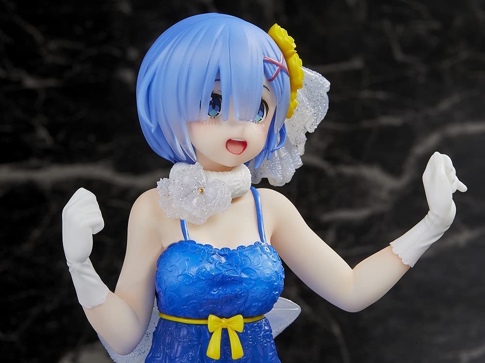 Taito Re:Zero Precious Figure - Rem ~Clear Dress ver~ Prize Figure Super Anime Store 