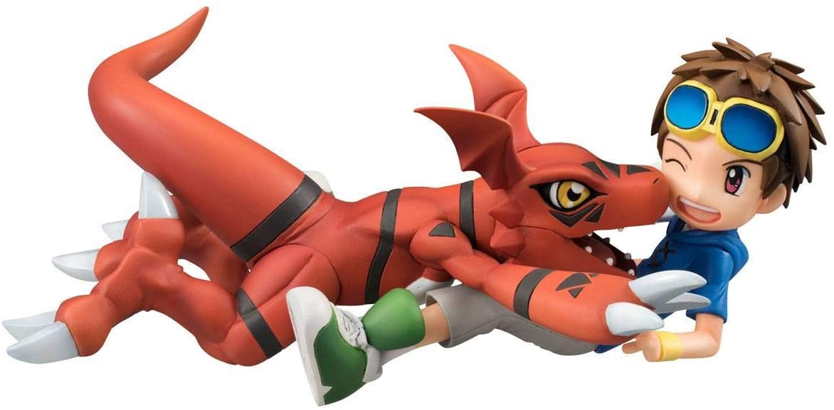 Megahouse G.E.M. Digimon TAMERS Guilmon & Matsuda Takato [Repeat] Figure Super Anime Store 