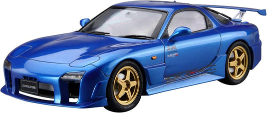 Aoshima Bunka Kyozai 1/24 The Tune Car Series Nr. 27 Mazda Speed ​​FD3S RX-7 A-Spec GT Concept 1999 Plastikmodellbausatz