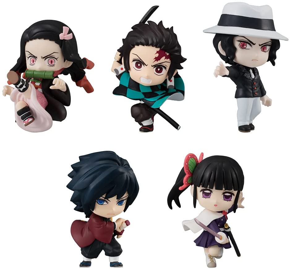 Bandai Shokugan - Demon Slayer: Kimetsu no Yaiba Adverge Motion 3 (Complete Figure Set)