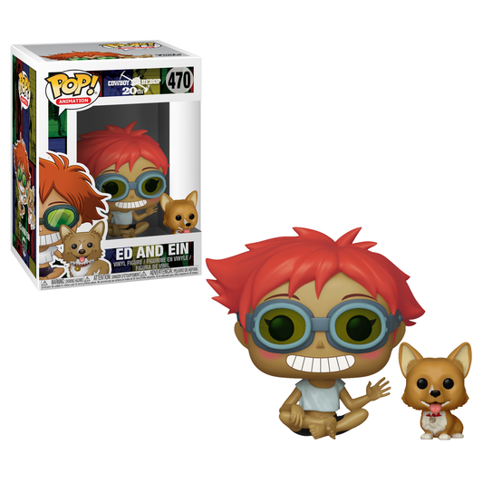 Funko POP 470 Anime: Cowboy Bebop Ed and Ein Figure Super Anime Store