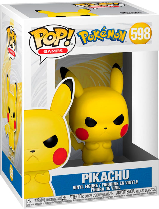 Funko POP 598 Anime: Pokemon Grumpy Pikachu Figure Super Anime Store