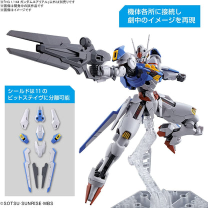 #03 Gundam Aerial "La bruja de Mercury", Kit de modelo Bandai Hobby HG 1/144