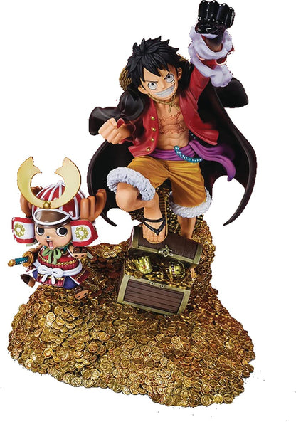 Tamashi Nations - One Piece - Monkey D. Luffy - WT100 Commemorative Eiichiro Oda Illustration DAIKAIZOKU HYAKKEI, Bandai Spirits Figuarts Zero Figure