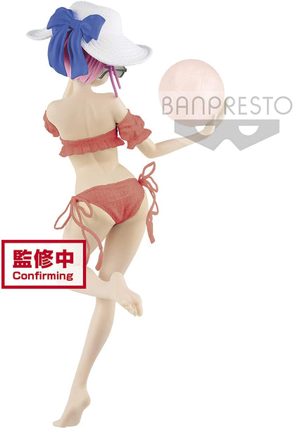 Re:Zero Starting Life in Another World Vol. 2 Beach Outfit Ram EXQ Figure - Super Anime Store FREE SHIPPING FAST SHIPPING USA